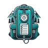 Trail Tasks backpack logo